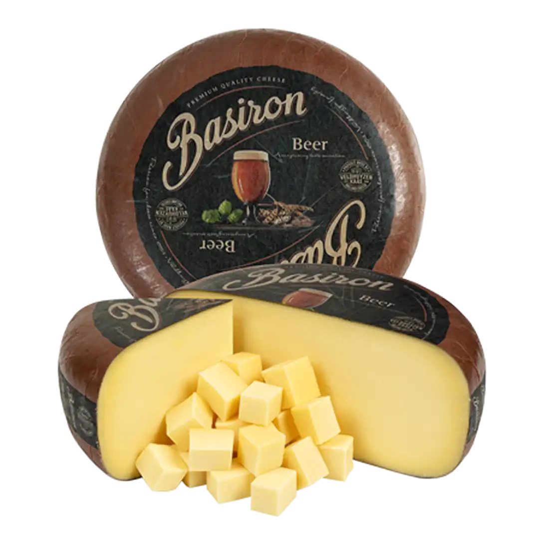 Basiron beer cheese wheel