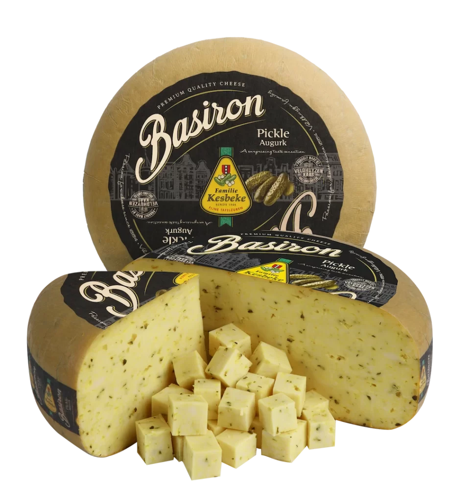 Basiron Cheese The Art of Flavours Pickle Kesbeke Premium Cheese