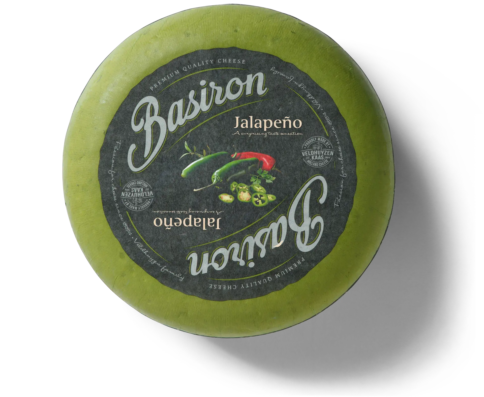 Basiron Jalapeño The Art of Flavour Cheese