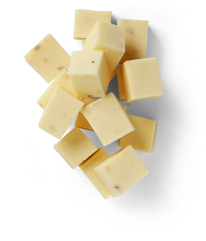 Basiron Cheese The Art of Flavour Cubes PestoRosso