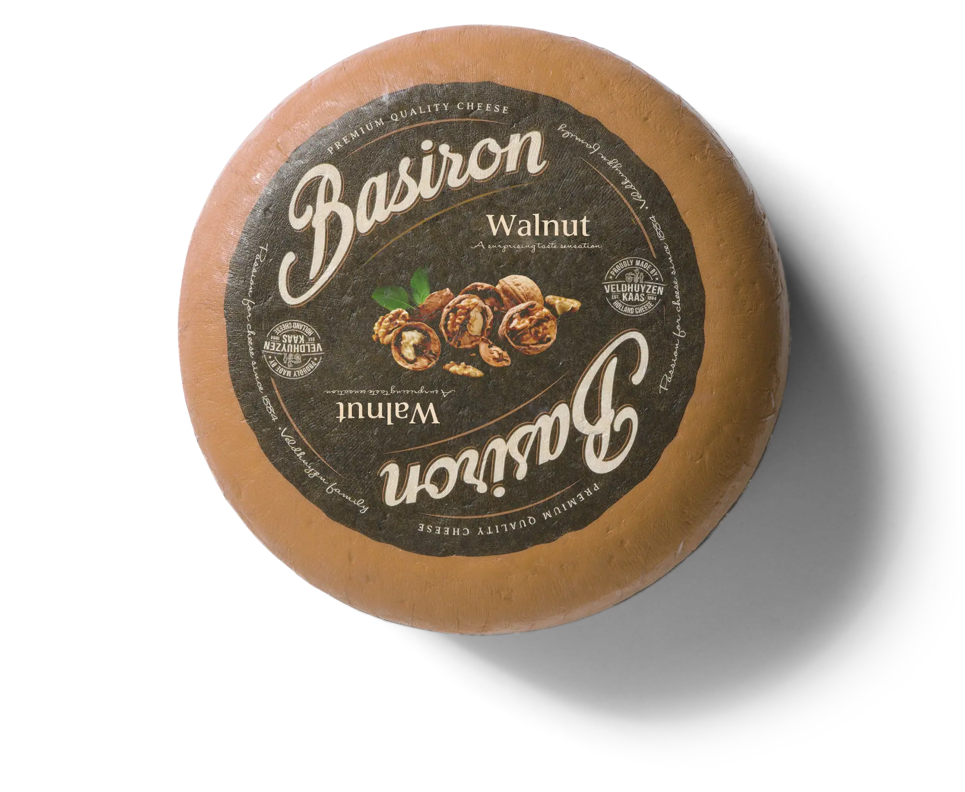 Basiron Walnut - Premium cheese - The Art of Flavours