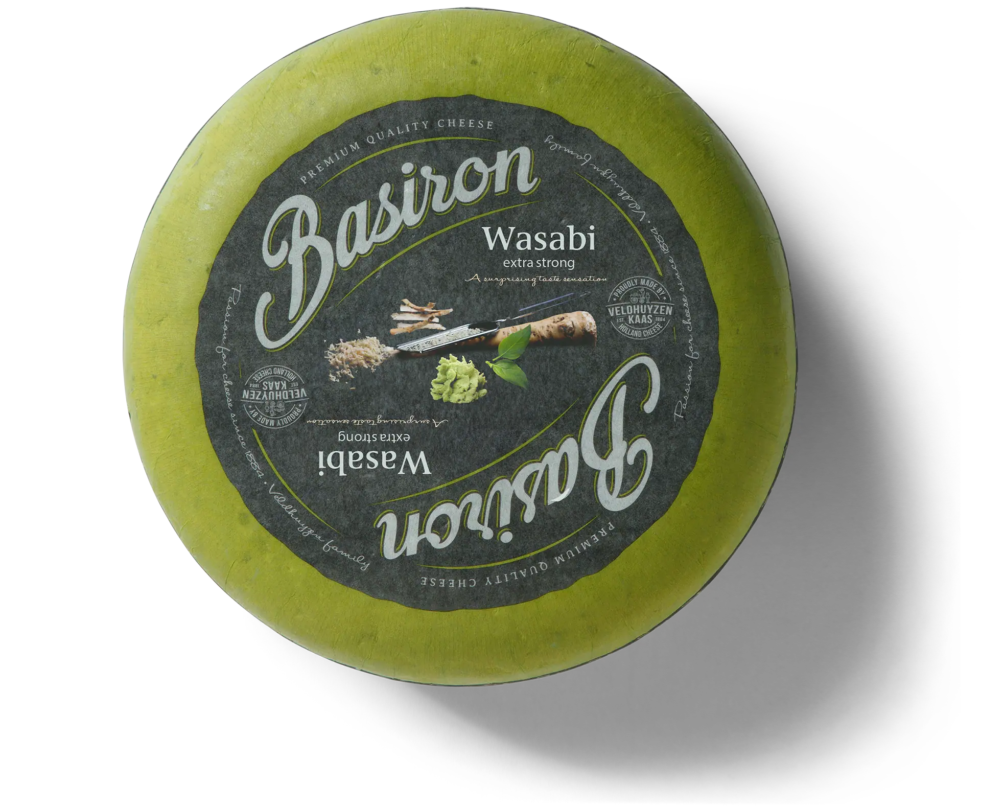 Basiron Wasabi Wheel Premium Cheese