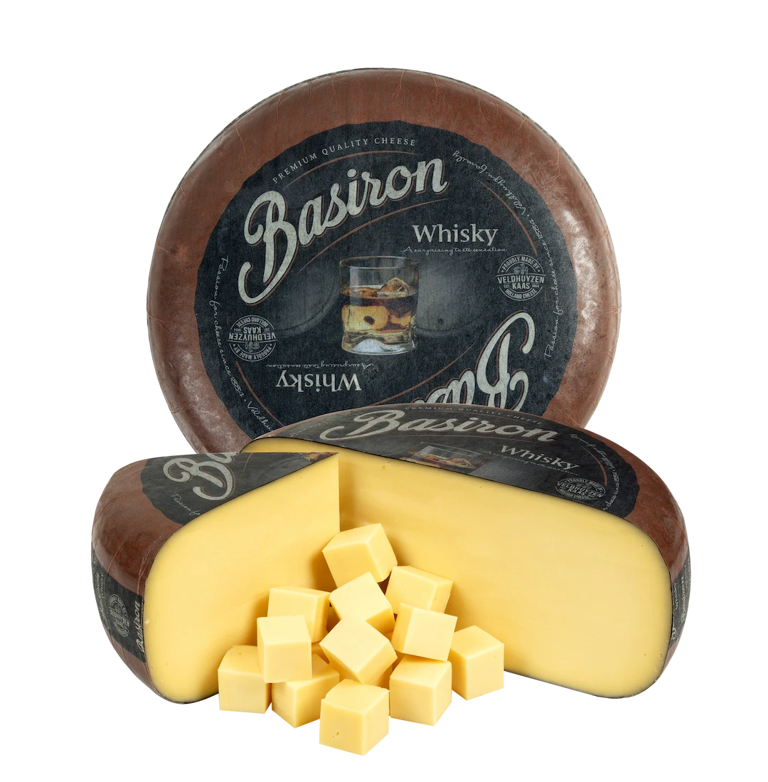 Basiron Cheese The art of Flavours Whisky Premium Cheese