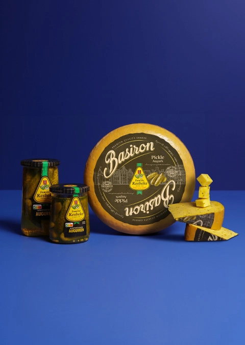 Basiron Cheese The Art of flavour Kesbeke Pickle