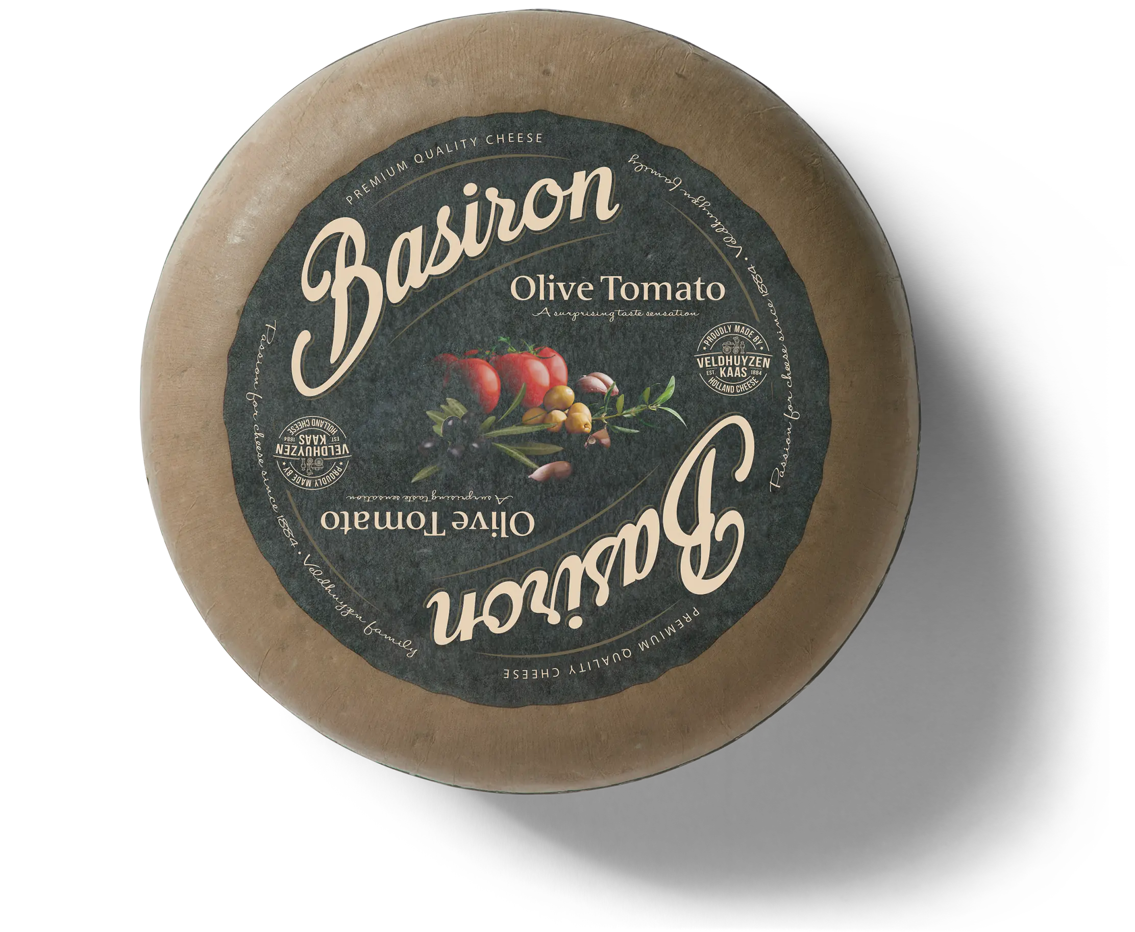 Basiron Olive Tomato Premium Cheese