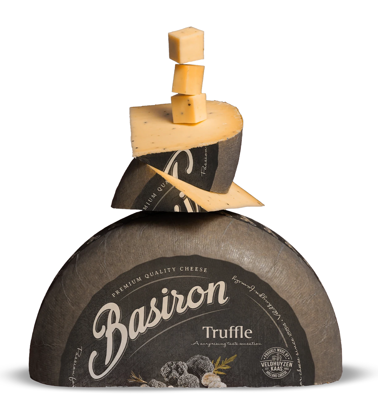 Basiron The art of flavours Truffle Premium Cheese